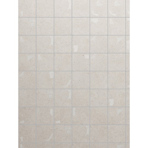 Porcelanato Decorado Natural 10x10cm Bege - Portinari Maracangalha Decor Be Nat Esmaltado Bold