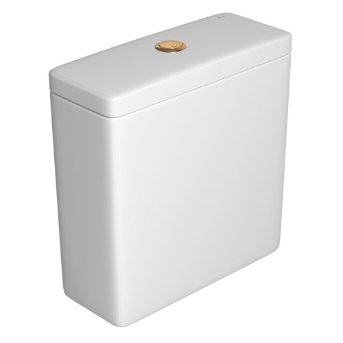 Caixa para Acoplar Acionamento Duo C/ Botao Gold Matte Quadra/polo/unic/piano/axisbranco