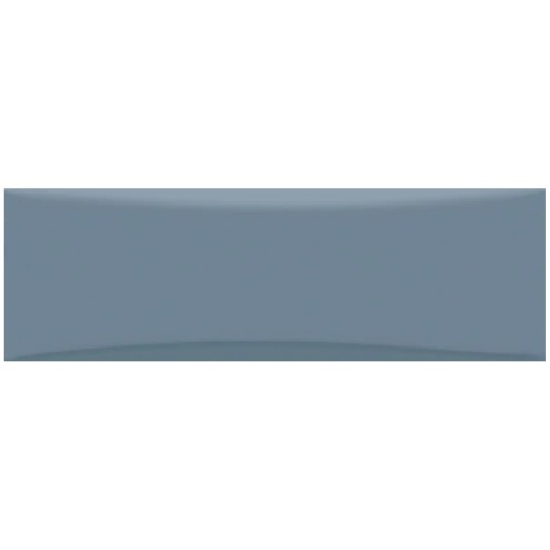 Porcelanato Monocromatico Lux 8x25cm Azul - Portinari Bella Vita Bl Bold