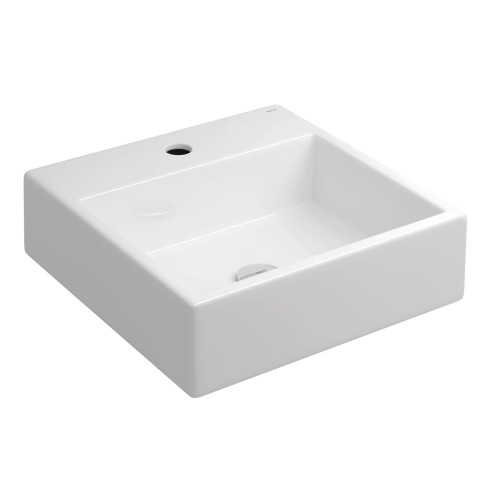 Cuba de Apoio com Mesa Quadrada 41,5x41,5cm Deca Branco Linha L