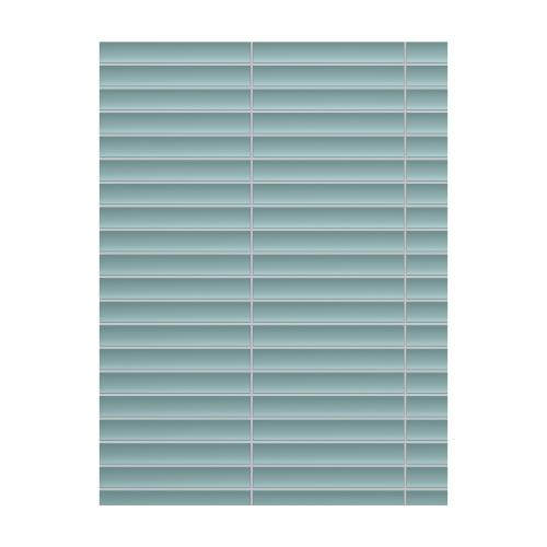 Porcelanato Monocromatico Matte 30x30cm Azul - Portinari Mc Fillet Bl Esmaltado Bold