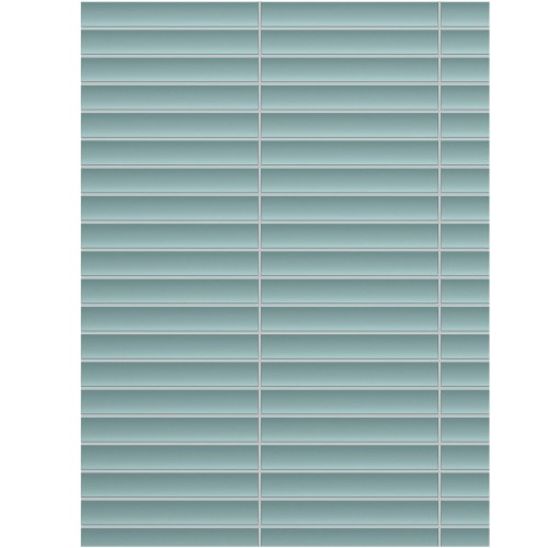 Porcelanato Monocromatico Matte 30x30cm Azul - Portinari Mc Fillet Bl Esmaltado Bold