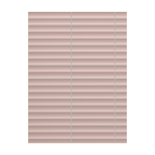 Porcelanato Monocromatico Matte 30x30cm Rosa - Portinari Mc Fillet Spk Esmaltado Bold