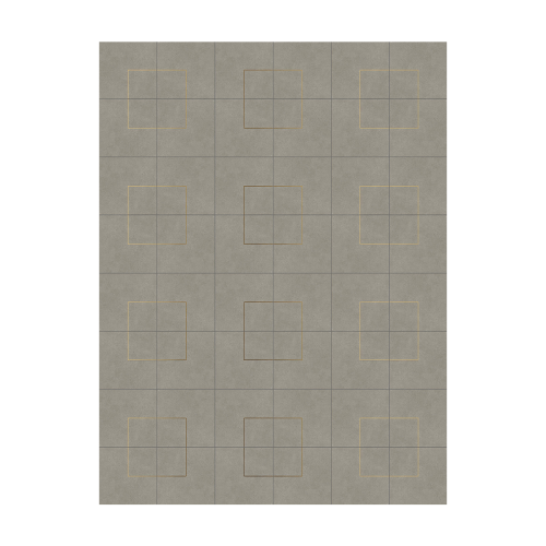 Porcelanato Decorado Natural 30x30cm Cinza - Portinari Mc Citta Corner Gr Nat Esmaltado Retificado