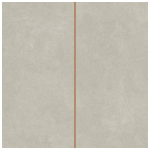 Porcelanato Decorado Natural 30x30cm Cinza - Portinari Mc Citta Line Gr Nat Esmaltado Retificado