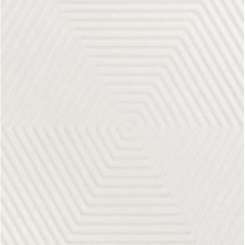 Porcelanato Monocromatico Matte/lux 17,5x17,5cm Branco - Portinari Love Hexa Wh Mlx Esmaltado Bold