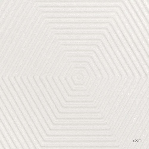 Porcelanato Monocromatico Matte/lux 17,5x17,5cm Branco - Portinari Love Hexa Wh Mlx Esmaltado Bold