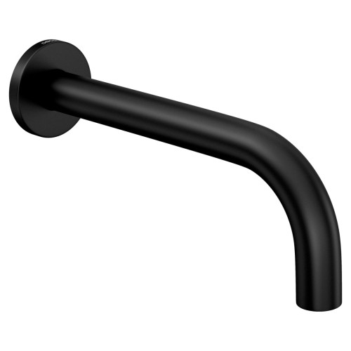 Bica de Parede Curta para Cuba e Lavatório Black Matte