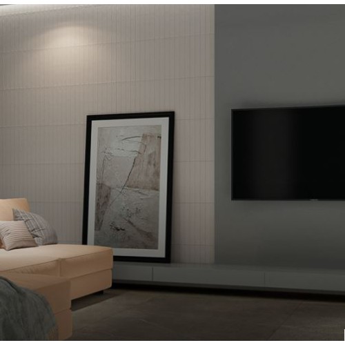Porcelanato Monocromatico Natural 5x40cm Cinza - Portinari Make Sgr Nat Esmaltado Bold