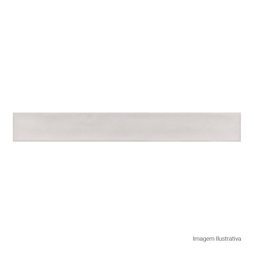 Porcelanato Monocromatico Natural 5x40cm Cinza - Portinari Make Sgr Nat Esmaltado Bold