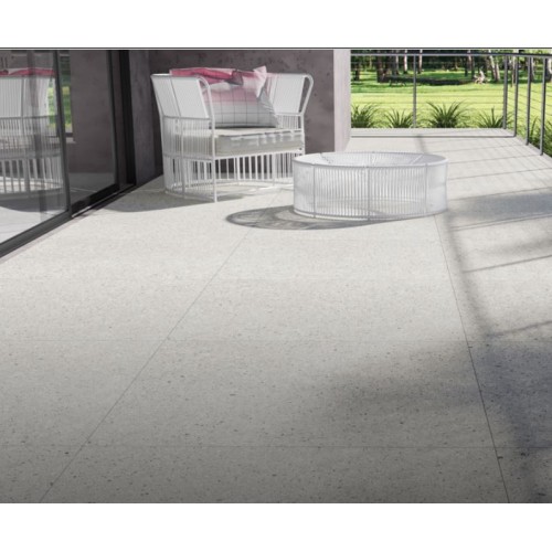 Porcelanato Pedra Hard 100x100cm Cinza - Portinari Battuto Gr Esmaltado Retificado