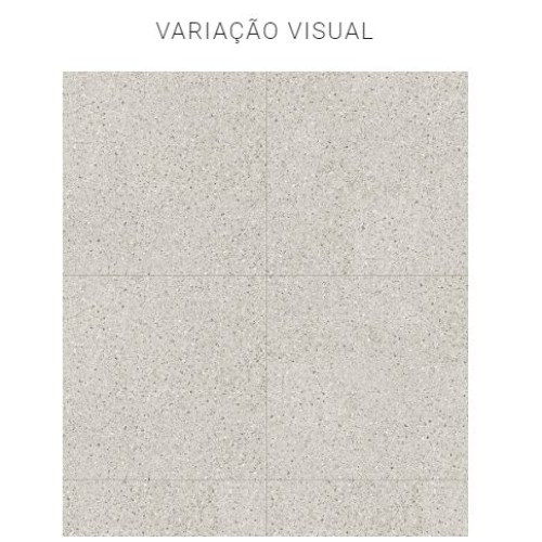 Porcelanato Pedra Natural 100x100cm Cinza - Portinari Battuto Gr Nat Esmaltado Retificado