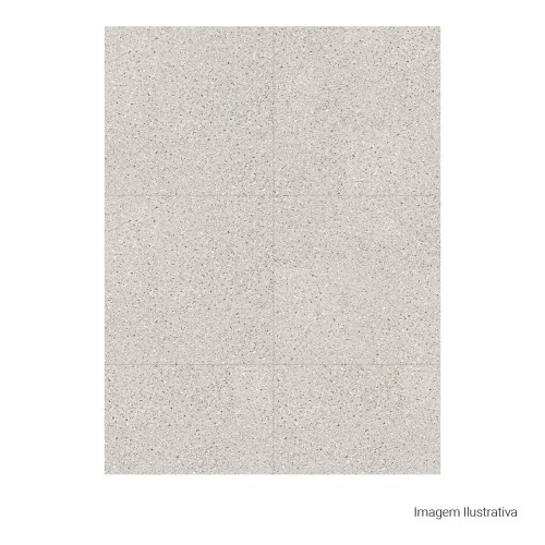 Porcelanato Pedra Natural 100x100cm Cinza - Portinari Battuto Gr Nat Esmaltado Retificado