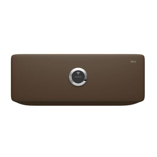 Caixa Acoplada Touchless Marrom Fosco