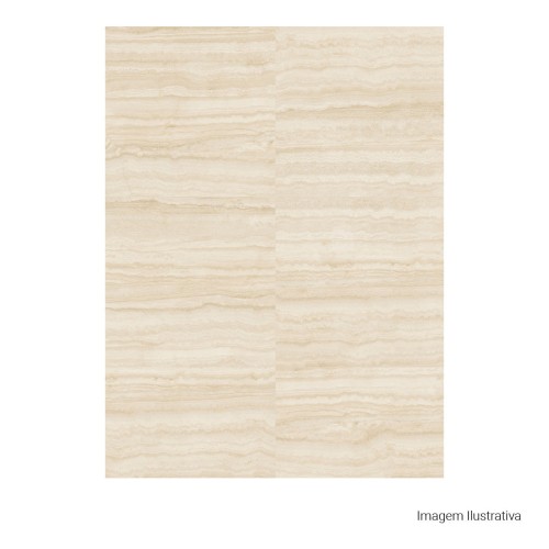 Porcelanato Marmorizado Natural 100x100cm Branco - Portinari Coliseu Ofw Nat Esmaltado Retificado