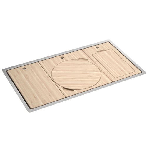Cuba de Cozinha Retangular Funstation Deca Wish 90x50cm Inox
