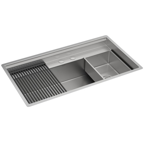 Cuba de Cozinha Retangular Funstation Deca Wish 90x50cm Inox