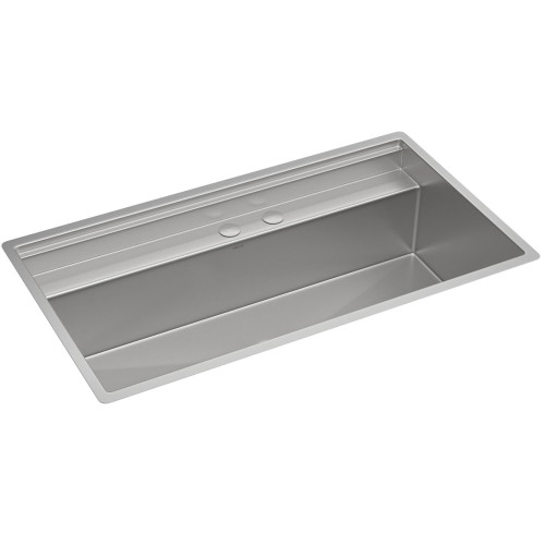 Cuba de Cozinha Retangular Funstation Deca Wish 90x50cm Inox