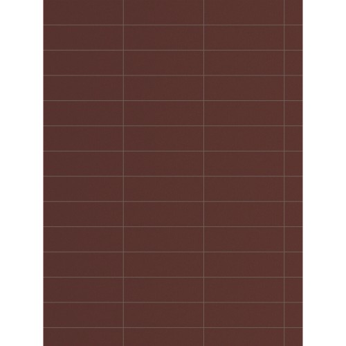Porcelanato Decorado Mlx 7,7x24cm Vermelho - Portinari Bronx Decor Rd Esmaltado Bold