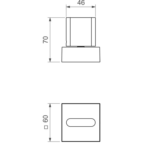 Acabamento para Registro de Pressão Até 1