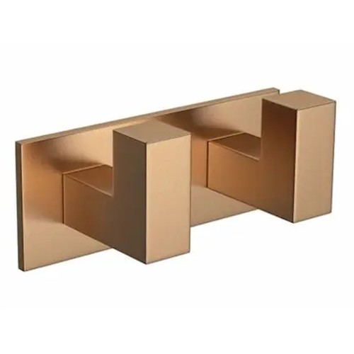 Cabide Duplo Quadratta Red Gold