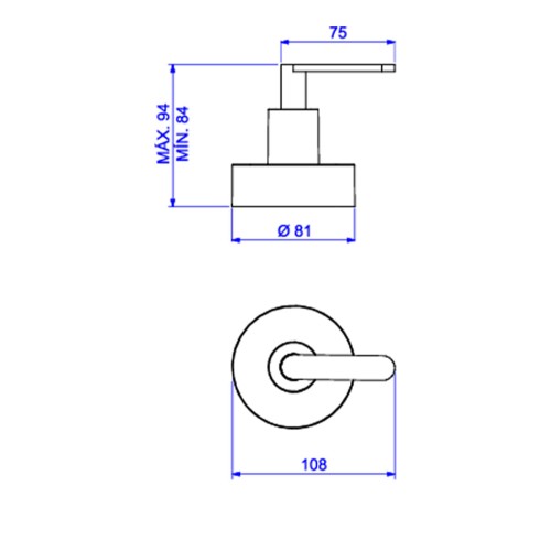 Acabamento para Registro de Gaveta Deca 1 1/4 e 1 1/2 Flex Plus Cromado
