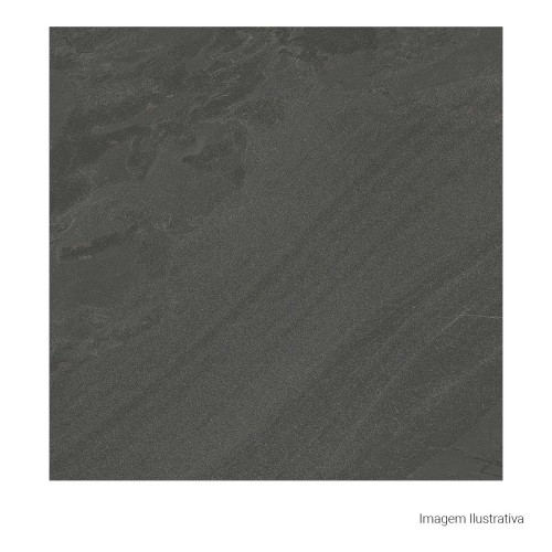 Porcelanato Pedra Matte/lux 20x20cm Preto - Portinari Audaz Bk Mlx Esmaltado Bold