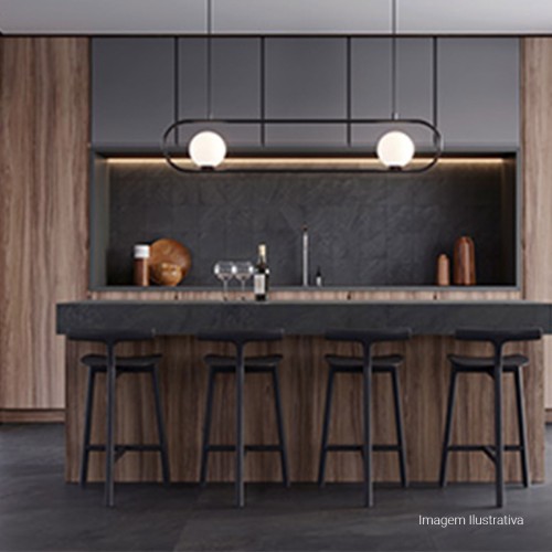 Porcelanato Pedra Matte/lux 20x20cm Preto - Portinari Audaz Bk Mlx Esmaltado Bold