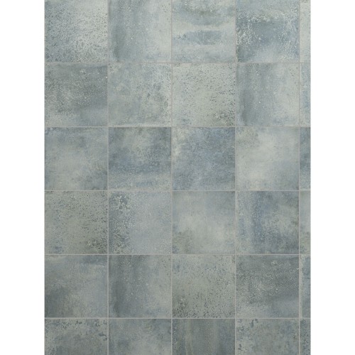 Porcelanato Cimentício Natural 15x15cm Verde - Ceusa Piscis Gn Nat Esmaltado Bold