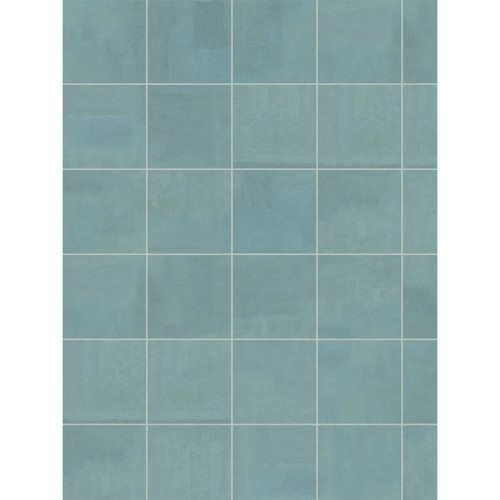 Porcelanato Cimentício Hard 15x15cm Verde - Portinari Acqua Gn Esmaltado Bold