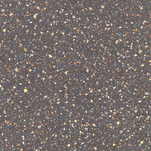 Porcelanato Decorado Natural 100x100cm Multicolor - Ceusa Confete Color Mix Nat Esmaltado Retificado