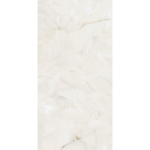 Porcelanato Polido Marmorizado 120x240cm Branco - Portinari Apollo Onix Al Pol Retificado