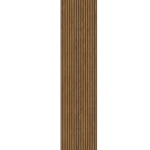Porcelanato Amadeirado Rústico 30x120cm Marrom - Ceusa Frisado Liso Esmaltado Retificado