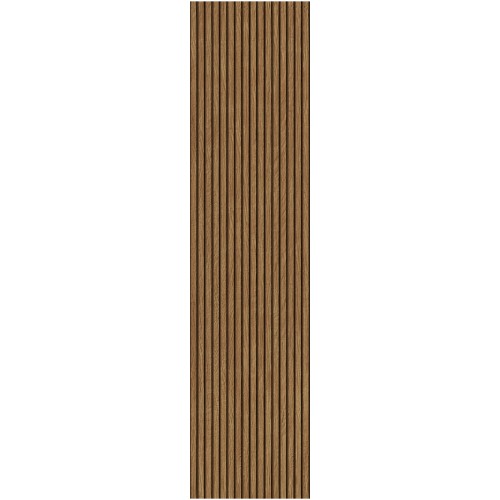 Porcelanato Amadeirado Rústico 30x120cm Marrom - Ceusa Frisado Liso Esmaltado Retificado