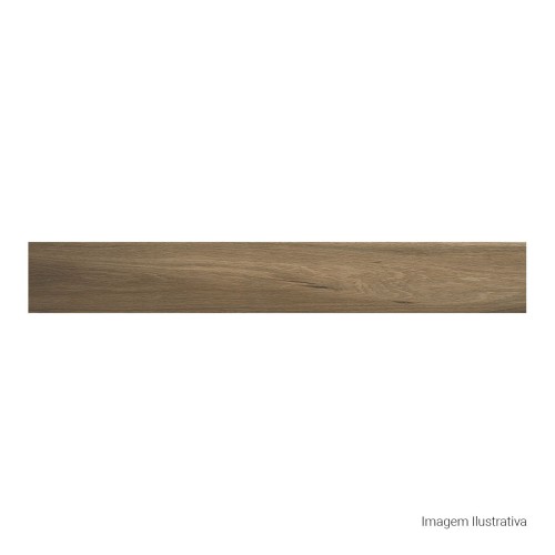 Porcelanato Amadeirado Natural 20x120cm Marrom - Portinari Tavola No Nat Esmaltado Retificado