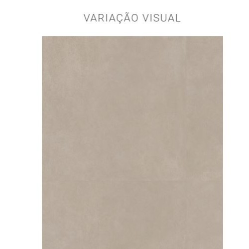 Porcelanato Cimentício Natural 120x120cm Bege - Portinari Citta Be Nat Esmaltado Retificado