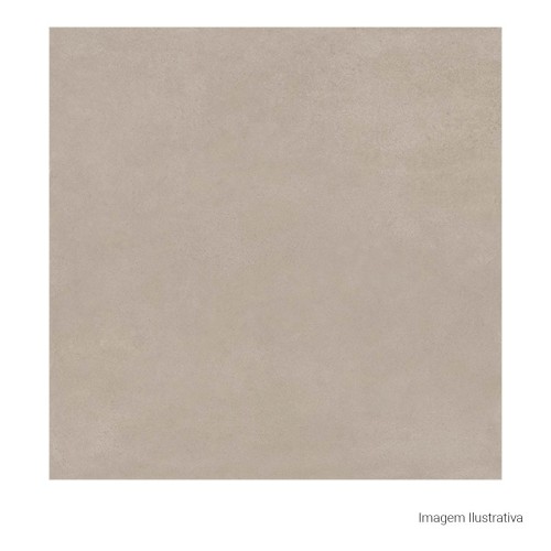 Porcelanato Cimentício Natural 120x120cm Bege - Portinari Citta Be Nat Esmaltado Retificado