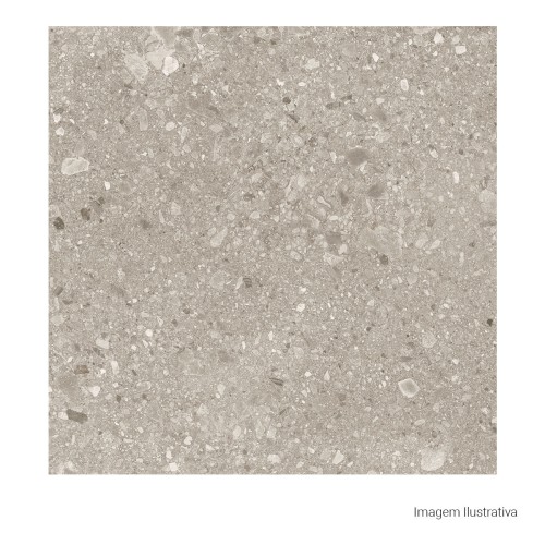 Porcelanato Pedra Natural 120x120cm Cinza - Portinari Caminho Gr Nat Esmaltado Retificado