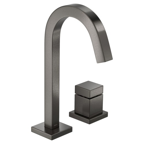 Torneira de Mesa Bica Alta para Lavatório Cubo Dark Antracite