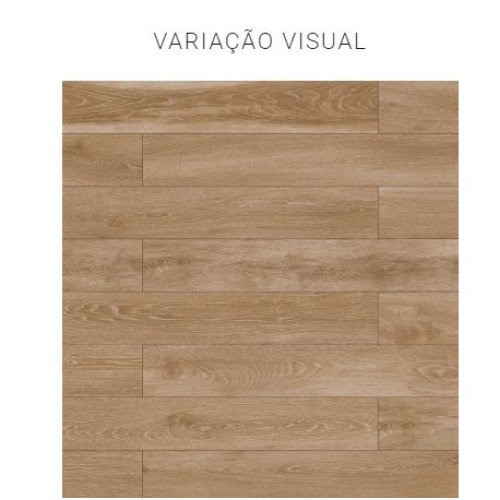Porcelanato Amadeirado Hard 20x120cm Bege - Portinari Luthier Be Esmaltado Retificado