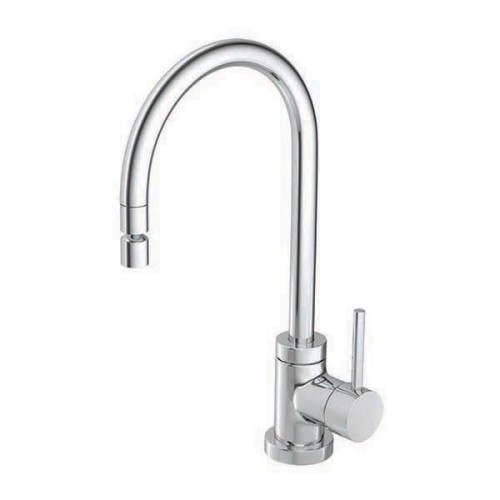 Misturador Monocomando Deca de Mesa Bica Móvel para Cozinha Redonda Spin Cromado