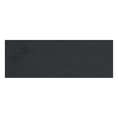 Porcelanato Monocromatico Natural 7,7x24cm Preto - Portinari Harmonia Brick Bk Nat Esmaltado Bold