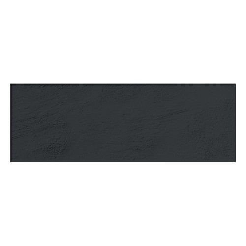 Porcelanato Monocromatico Natural 7,7x24cm Preto - Portinari Harmonia Brick Bk Nat Esmaltado Bold