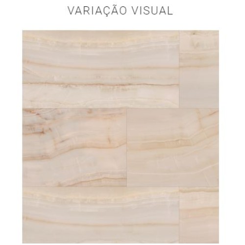Porcelanato Polido Marmorizado 60x120cm Bege - Portinari Duomo Opala Pol Retificado