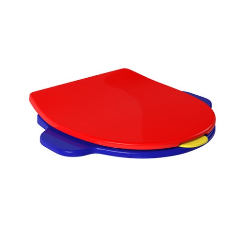 Assento Deca em Plástico para Bacias Kids Colorido