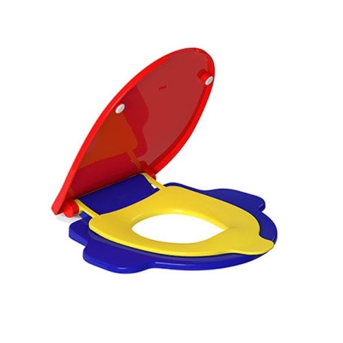 Assento Deca em Plástico para Bacias Kids Colorido
