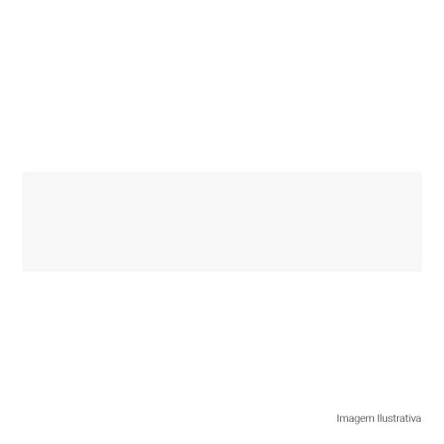 Porcelanato Monocromatico Lux 8x25cm Branco - Portinari Matiz Wh Bold
