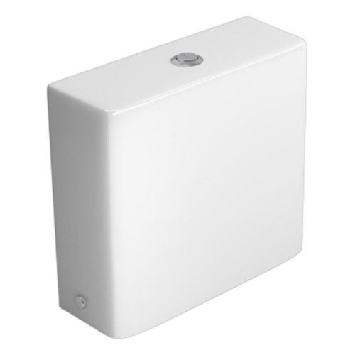 Caixa Acoplada Deca com Acionamento Duo para Bacias Wish Branco e Cromado