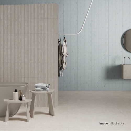 Porcelanato Decorado Natural 30x30cm Bege - Portinari Mc Maracangalha Sbe Nat Esmaltado Retificado