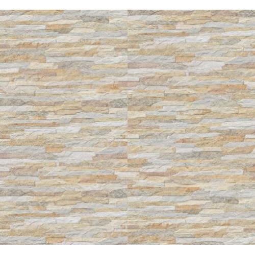 Cerâmica Pedra Acetinado 45x65cm Bege - Ceusa Filetado Retificado